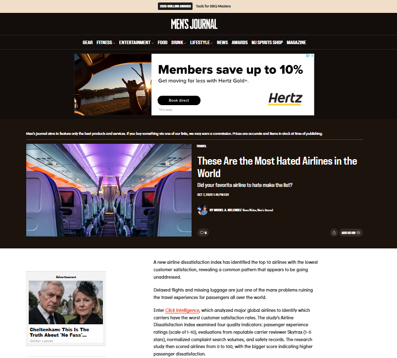Expert commentary PR placement example